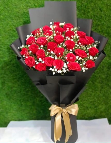 3 Dozen Local Rose Red And Jipso Local