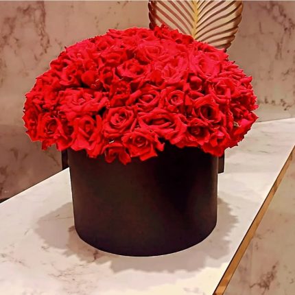 Local Box Red Flower