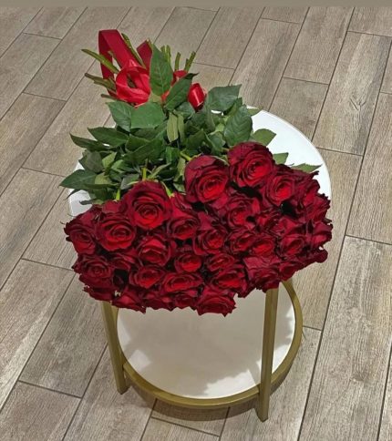 2 Dozen Imported Rose Red