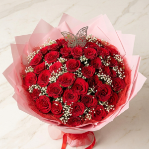 Classic Red Rose Bouquet